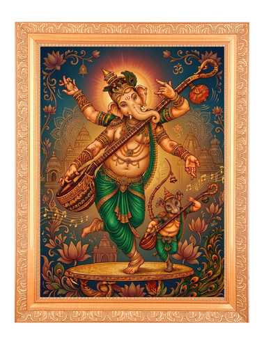 Dancing ganesha bellissima - dancing,