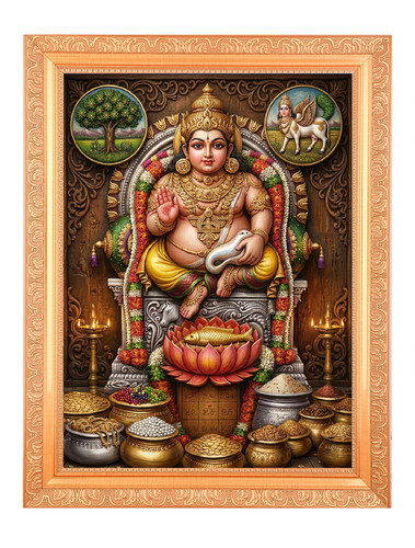 Foto digitale lord kubera con - lord,