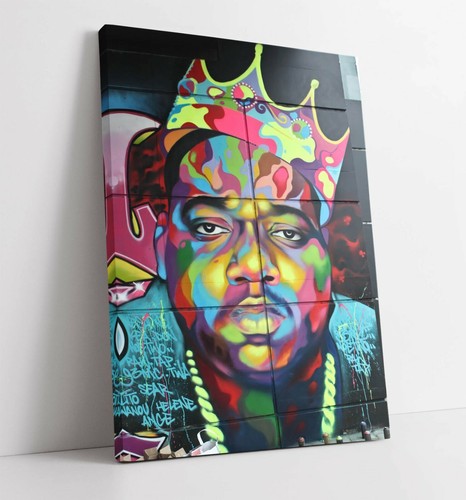 Biggie graffiti tela - tela, wall