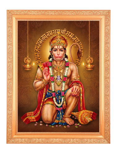 Hanuman giving ashirwad - hanuman,