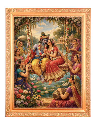 Radha krishna swing foto - swing,