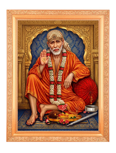 Sai baba foto digitale con - baba,