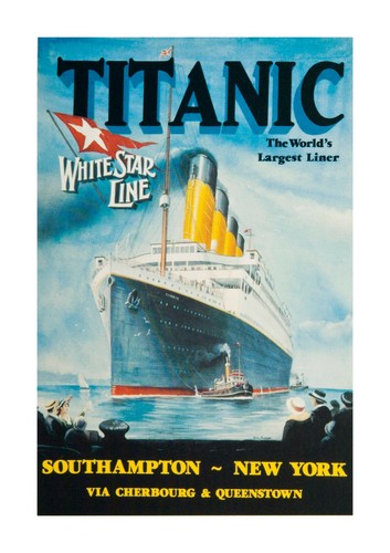 Poster titantic travel - titantic, 1
